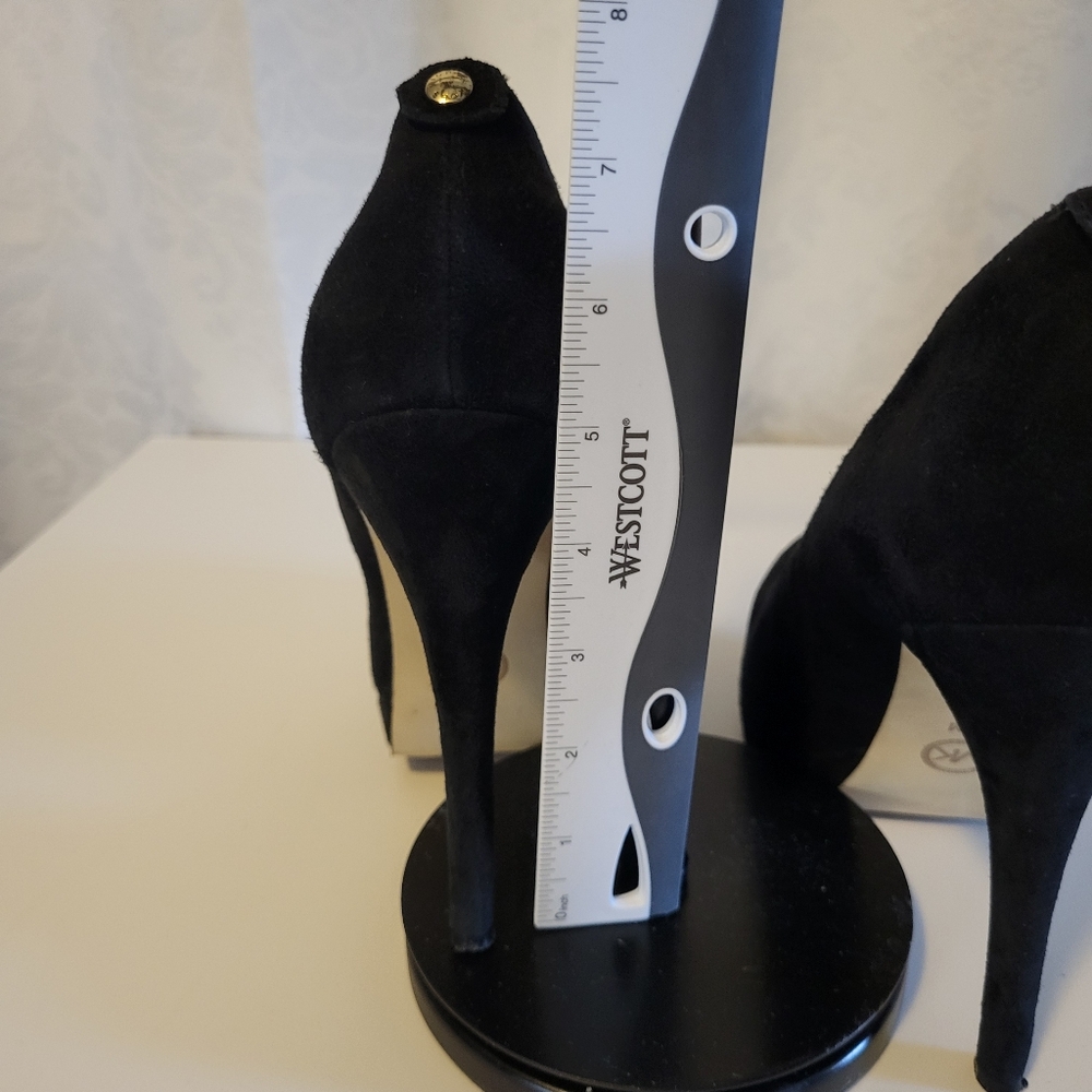 Michael Kors Black Stiletto Heels, Shoes, Pumps, Suede Size 10m - Picture 11 of 15